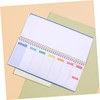 Operitacx Weekly Planner Calendar Dashboard Spiral Desk Pad Week Planner