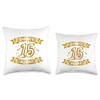Quince Squad 15th Birthday Banner Quinceañera Design Throw Pillow