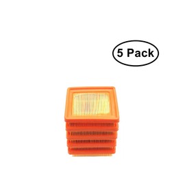 MOWFILL 5 Pack 4180 141 0300 Air Filter Replace for Stihl 4180-141-0300 41801410300 Compatible With STHIL KM91R KM131 FS89 FS91 FS111 FS131 FS311 FC96 String Trimmer Brushcutter Air Cleaner Element