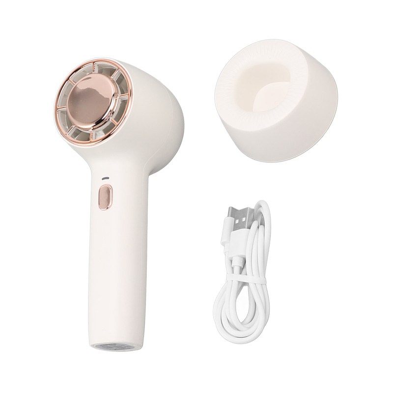 Portable Handheld Fan Semiconductor Cooling USB Rechargeable Quiet Adjustable Mini
