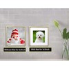 4x4'' Sqaure Simply Gold Metal Picture Frame With Mat for