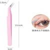 LUYING Lashes Pink Straight Stainless Steel Fine Work False Eyelashes
