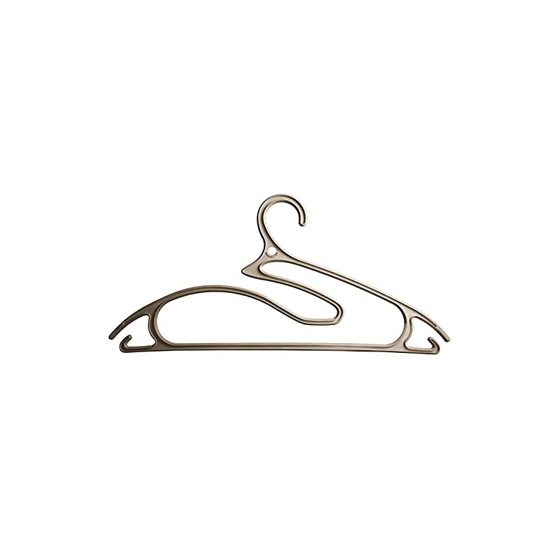 Ordinett 5 Piece Hangers 5 in 1 Taupe PP Display
