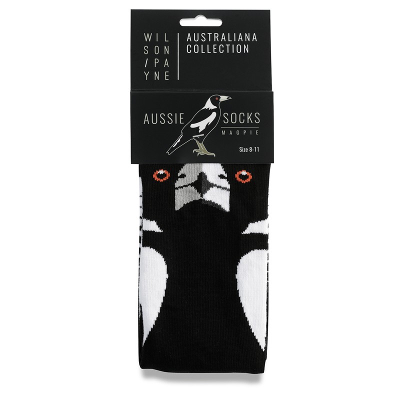 Wilson Payne Down Under Socks - Magpie, 2-8