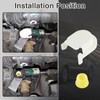 FUSCH Transmission Shifter Cable Bushing with Cap Compatible with Ford