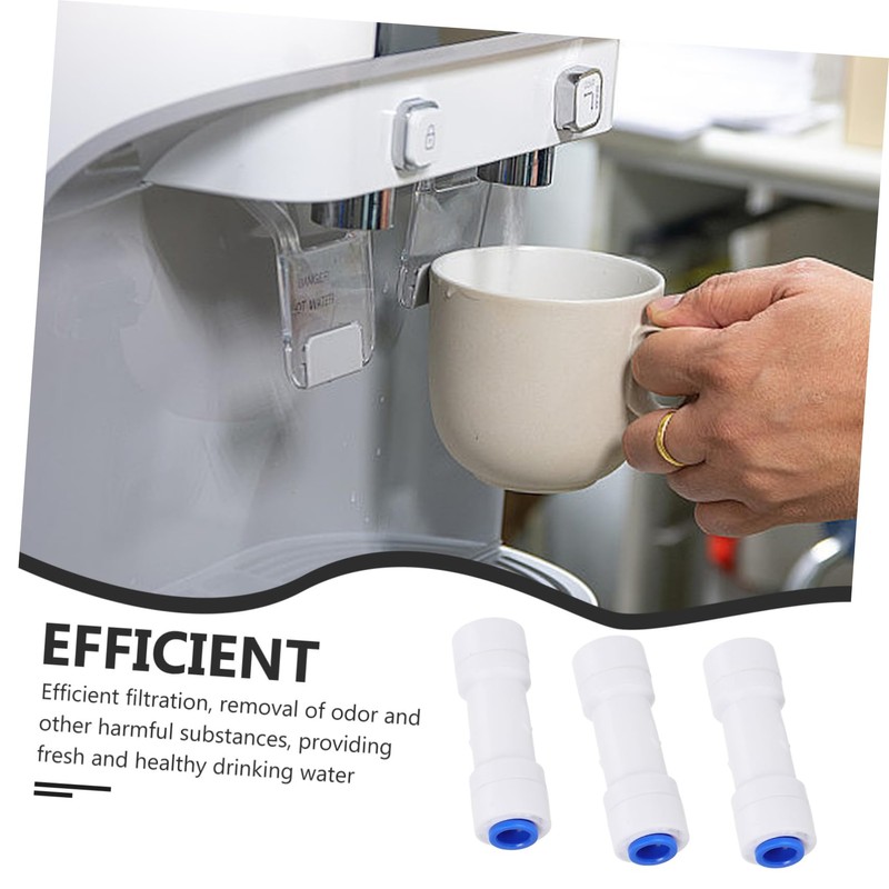 LIFKOME 5Pcs Check Valve for Water Purifiers Easy Installation Compatible