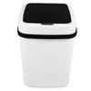 Smart Trash Can Large Capacity LED Light Automatic Motion Sensor