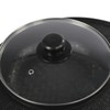 SNKOURIN Hot Pot with Grill 2 in 1, Multifunctional Smokeless