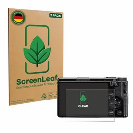 ScreenLeaf (Pack of 2 Protective Film for Ricoh GR IV 2025 [Sustainable Screen Protector, Film, Transparent, Scratch-Resistant]