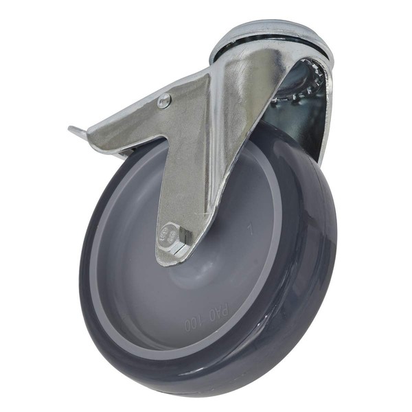 Sealey SCW2100SBL Ø100mm Castor Wheel Bolt Hole Swivel with Total