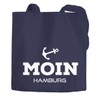 MoonWorks Moin Hamburg Jute Bag Anchor Cotton Bag, Moin Hamburg