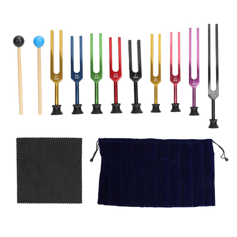 Tuning Forks Set Aluminum Alloy Long Vibration Time Resonant Tuning