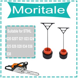 Moritale Fuel Cap and Oil Cap for Stihl Chainsaw MS 020 020T 021 023 024 025 026 028 034 036 038 and More (Fuel & Oil Cap)