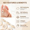 75 Count Corn Cushions for Heel & Toe Feet