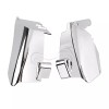 Unbranded Chrome Mid Frame Air Deflector Heat Shield For Harley