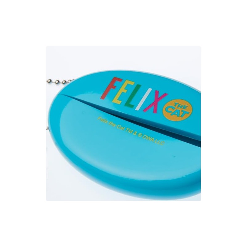 rubber coin purse, filix/sky blue