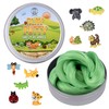 Inner-Active Play Putty Therapy Putty for Kids with Charms Green