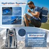 RAINSMORE Hiking Backpack 40L Foldable Lightweight Rucksack for Men with