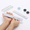 25 limas de uñas rectangulares de grano 180/240 para uñas