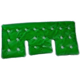 Click It Hot/Cold Reusable Gel Heating Pad (Relax (Neck/Shoulder), Green)
