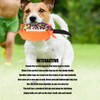 Pet Rugby Toy Soft Interesting Dog Training Ball Toy for