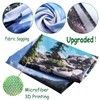 Wall Hanging Mountains, Tapestry Nature Landscape Lake Wall Towel XXL