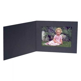 Unbranded 25 - Photo Folders for 5x7 Pictures (Landscape Format) Cardboard/Pape