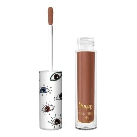 Yuya Labial Liquido Soft Miranos 3g Lipstick Larga Duración Acabado Café Claro Color Marrón claro