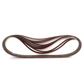 Starcke Premium 1 X 30 Inch Sanding Belts Aluminum Oxide Cloth Sander Belts - For Wood, Metal, Automotive, and Composites (12 Pack, 320 Grit)