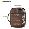 Mumeson Cow Print Bible Cover - Multifunctional Bible Case for