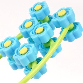 Face Massage Roller Flower Design Skin Care Physical Device / 페이스 마사지 롤러 꽃 디자인 피부 관리 물리 디바이스