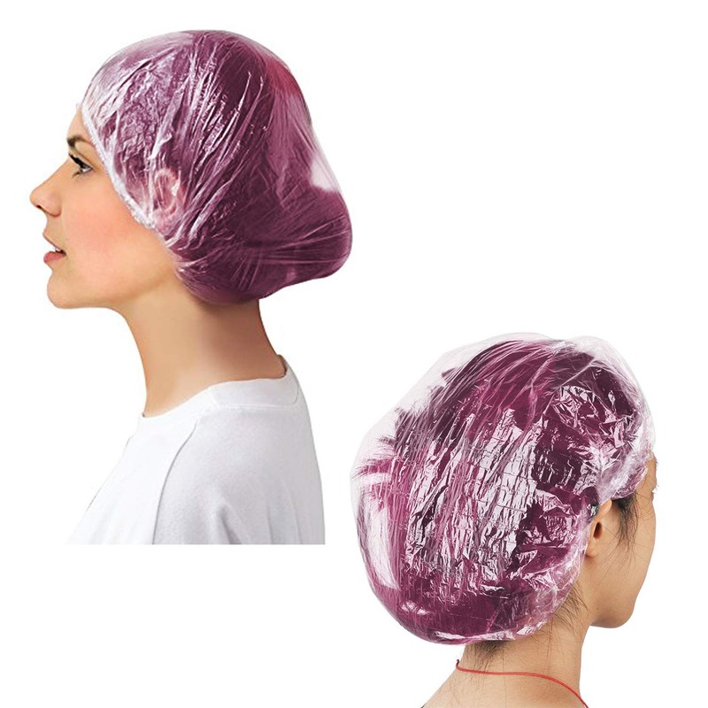 Shower Cap Hair Cap Bath Accessories Women for Home Use