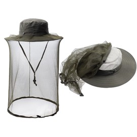 Sombrero de apicultor para guardar abejas, mosquitos, insectos, sombreros de mosquitos, gorra de jardinería con red de cabeza, capucha de malla