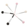 PACKOVE 6Pcs Dual Ended Eyebrow Eyelash Makeup Sponge Brush for
