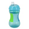 Nuby No Spill Sili Bands 10oz Soft Spout Cup with