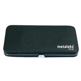 Metaleks 3Pcs Eyelash Extension Tweezers Made In Surgical Stainless Steel With Magnetic Kit. (Matt Finish)