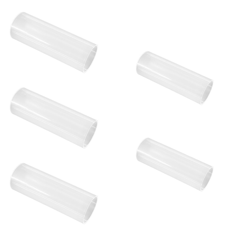 GORBUS 18650 to 21700 Battery Adapter Sleeve, Clear Insulating Converter