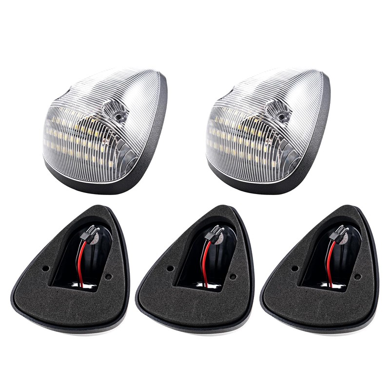 SHINEFIT White LED Cab Lights Replacement for 1994 1995 1996