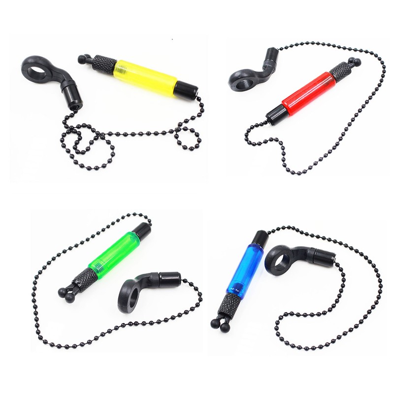 4pcs Fishing Alarms Fishing Hangers Bobbins Drop Off Indicators