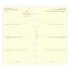 Filofax Personal week on two pages cotton cream 5 Language