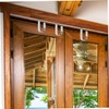 Ciieeo 4 pcs Stainless Steel Siding Hooks for Outdoor Use