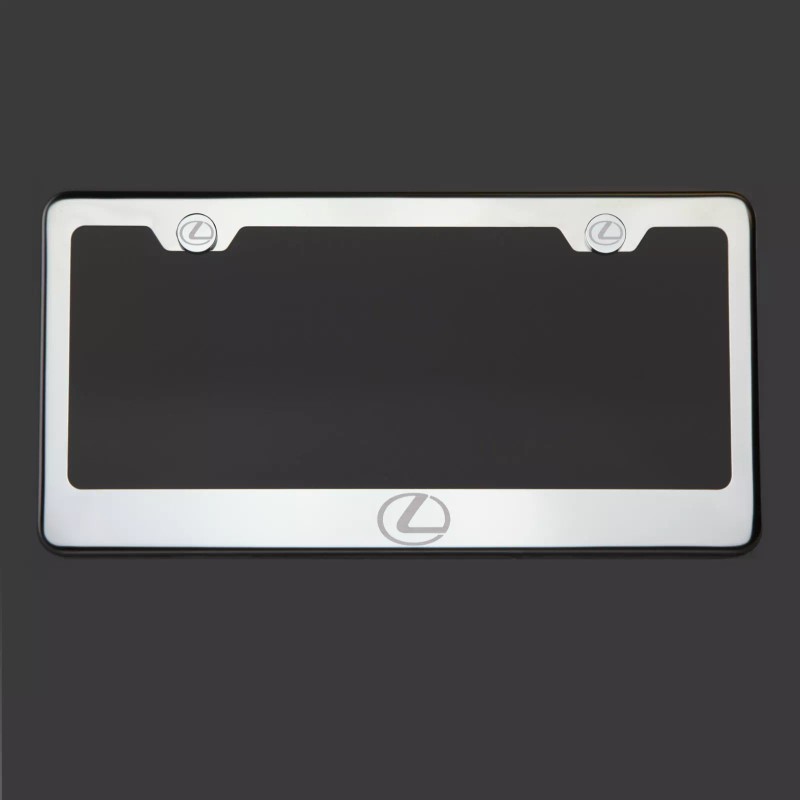 KA T304 SS Chrome Polished Lexus Logo Laser Etched Engraved