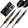 CUESOUL 16 Gram Black Scorpion Soft Tip Darts (CSBCD003)