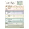 PRICARO One Line Cleaning Plan A4 25 Sheets (Pack of
