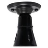 B22 Skirted Batten Bulb Holder in Black