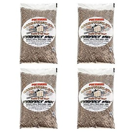 CookinPellets 40 Lb Perfect Mix Hickory, Cherry, Hard Maple, Apple Wood Pellets (4 Pack)
