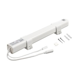 HUIYEETEX DC1278B 12V Rechargeable Battery Pack for Motorized Blinds&Shades, Reloadable Battery Wand with 2 PIN Female JST Connector for DC12V Tubular Motor—Wall Mount Clips Included