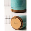 MIKIGEY Utensil Holder, 360° Rotating Extra Large Ceramic Kitchen Utensil