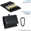 JJC Battery Pouch Belt Holster 4x 18650/20700/21
