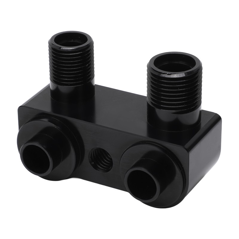 AC Compressor Fitting 90° Turn Angle 6061‑T6 Billet Aluminum Alloy